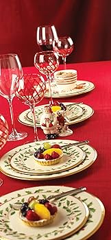 Amazon.com: Lenox Holiday 6-Piece Salad Plates Dinnerware